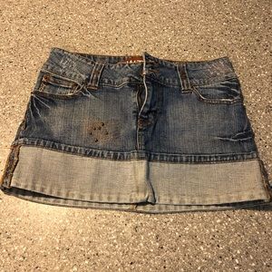 Jean skirt